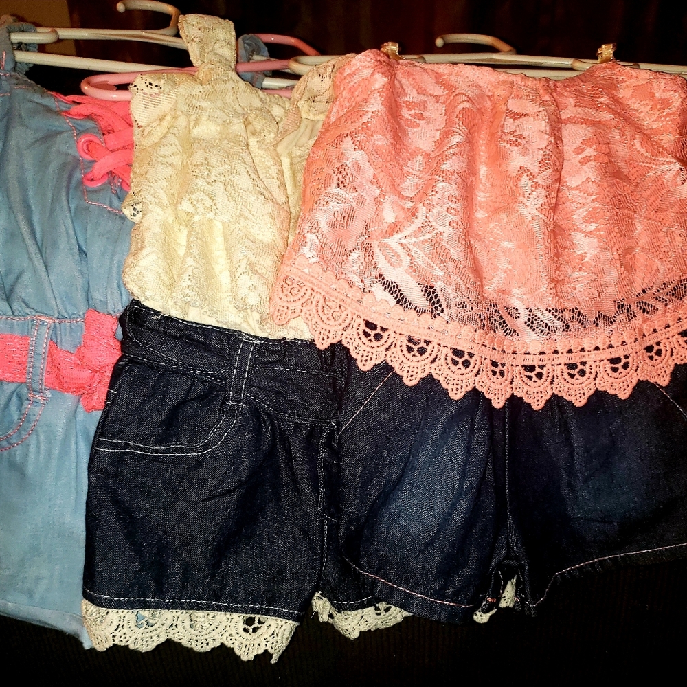 3 Girls Rompers